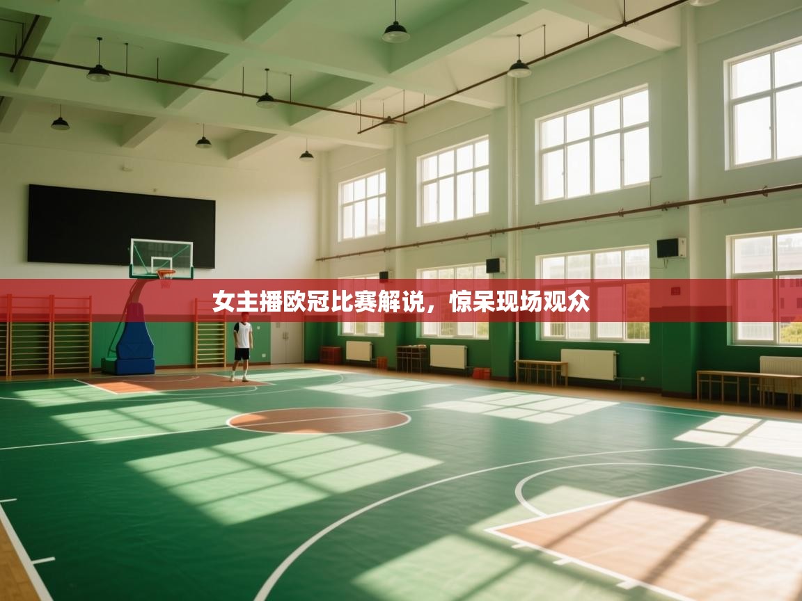 女主播欧冠比赛解说，惊呆现场观众  第1张